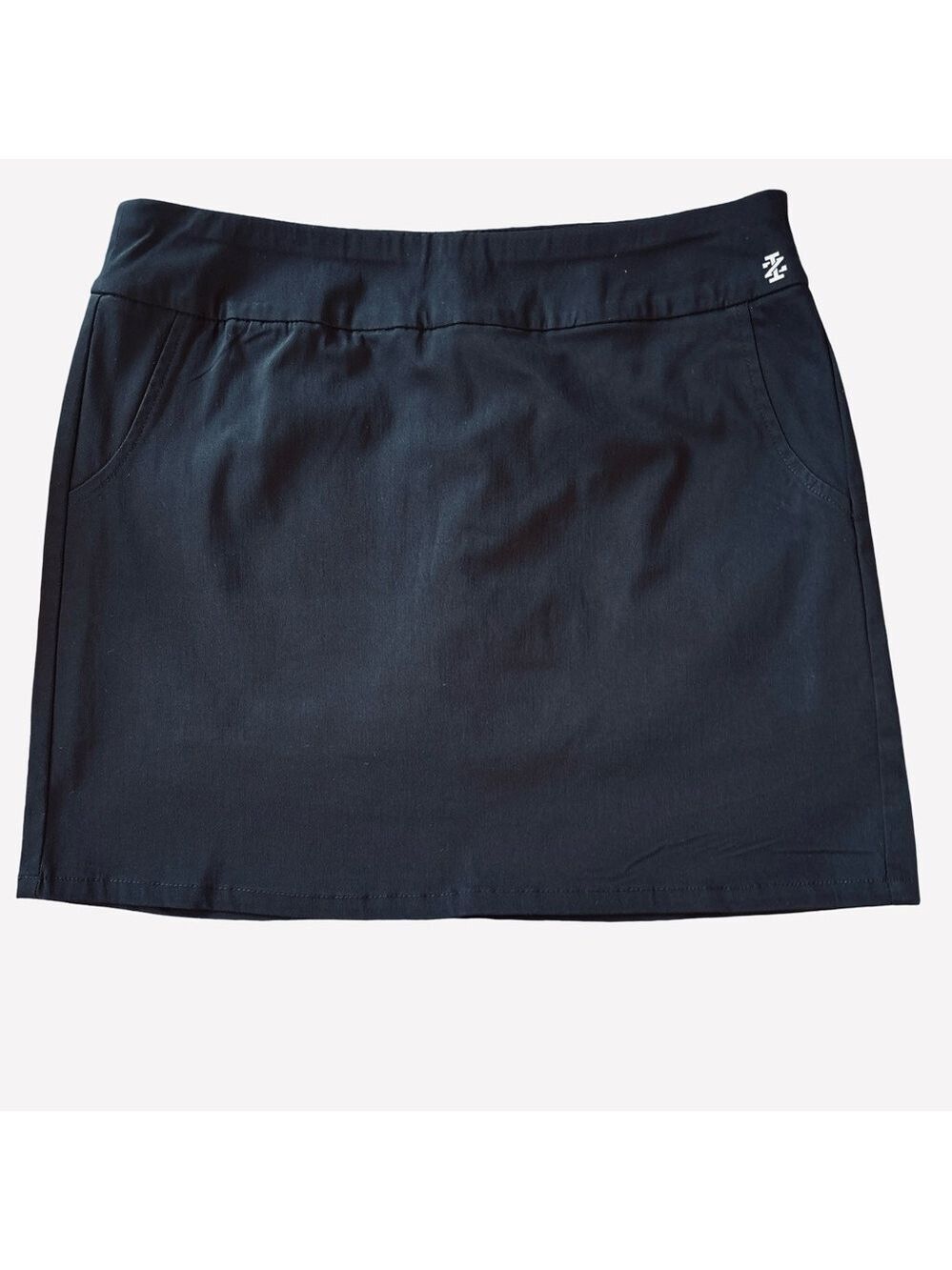 Izod Black Rayon Blend Golf Skorts Size 8